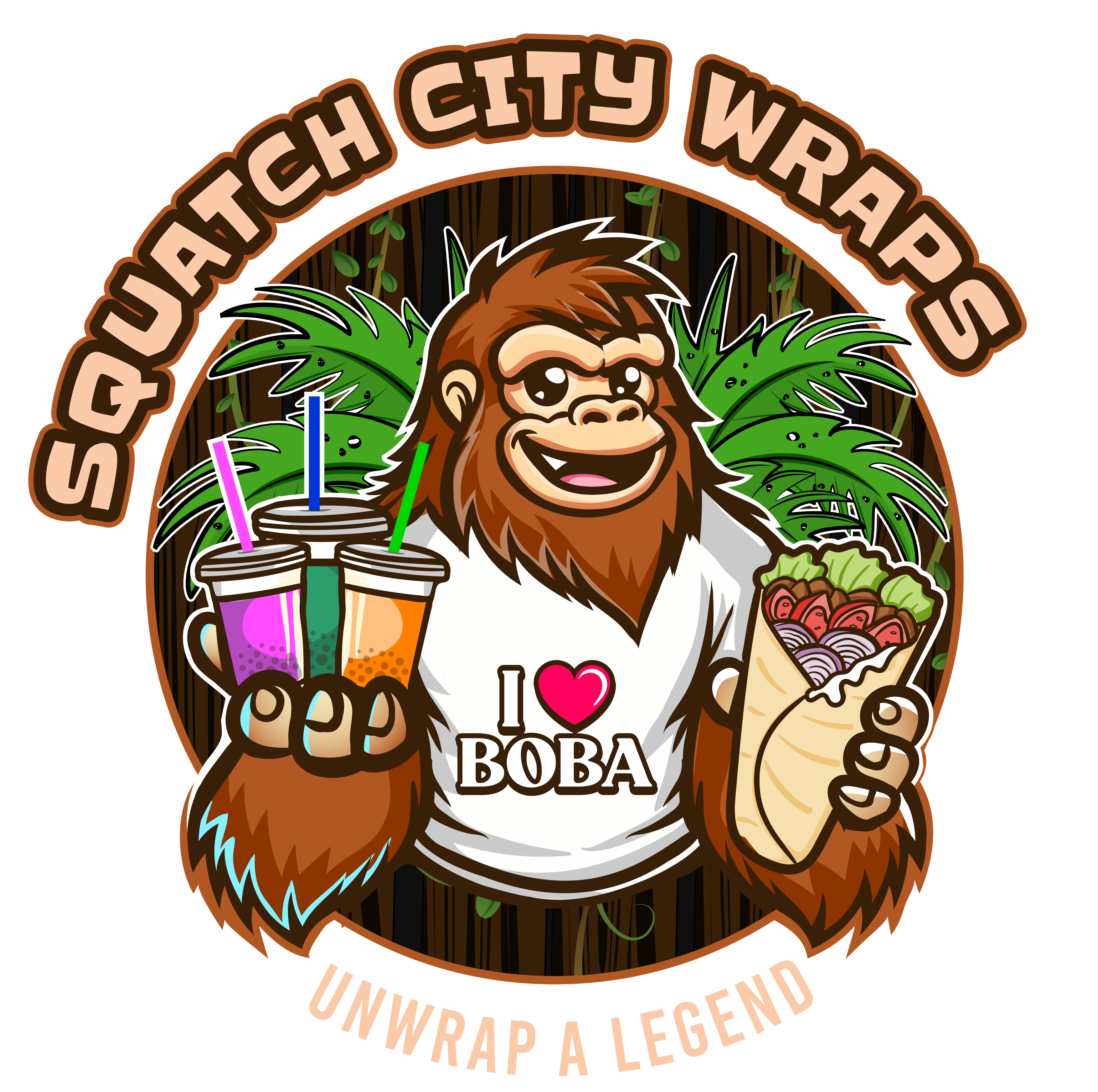 Squatch City Wraps logo